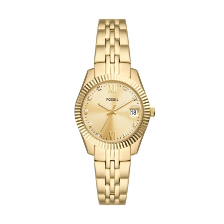 Reloj Fossil Clasico Acero Inoxidable Oro 0
