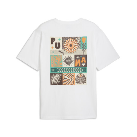 Remera Sunset Drive Relax 63439502 Blanco