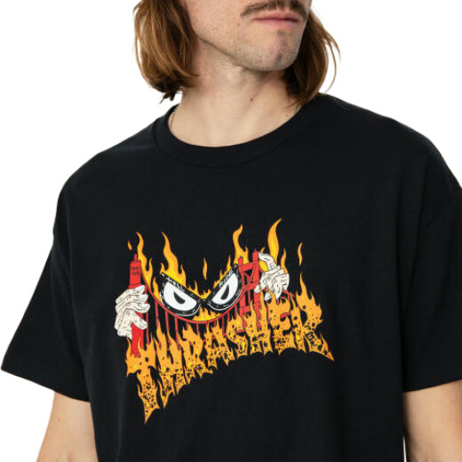 Remera Thrasher Sucka Free - Negro Remera Thrasher Sucka Free - Negro