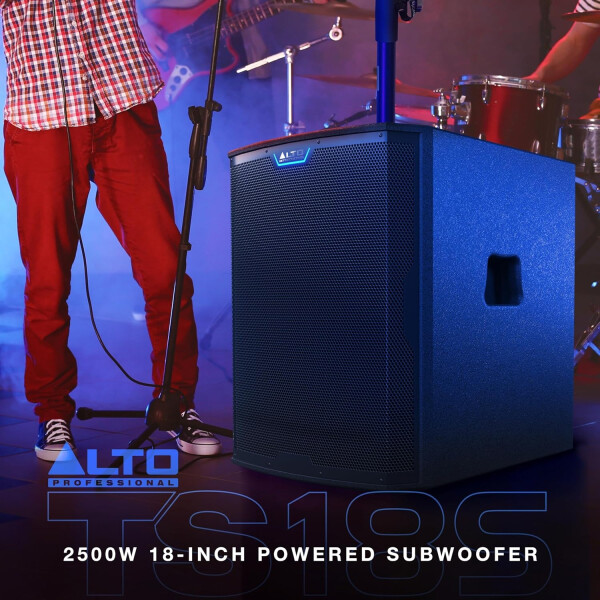 Caja Acustica Alto Ts18s 18¨ Subwoofer 2500 W SUBWOOFER ALTO TS18S 18" 625W