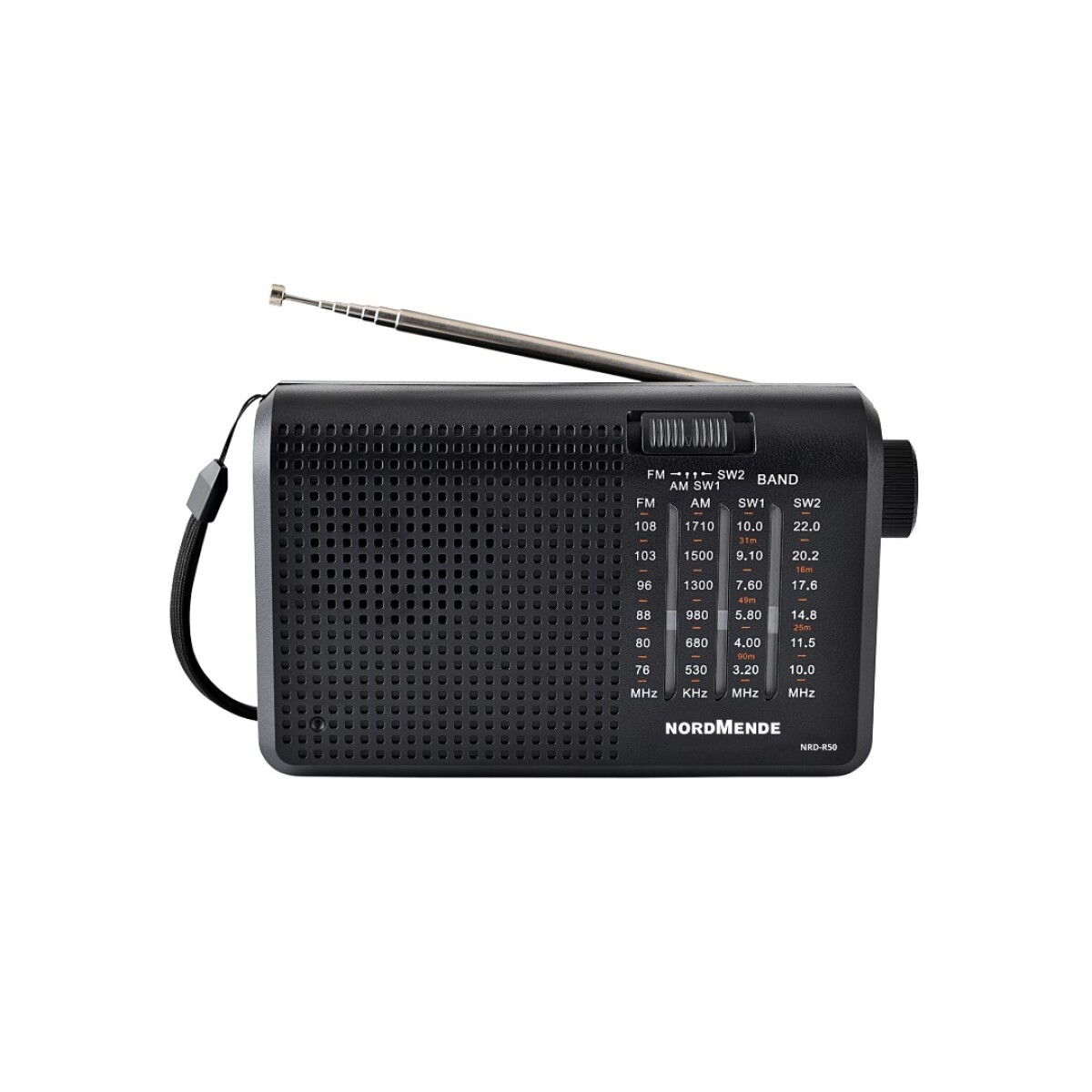 RADIO PORTATIL NORMENDE NRD-R50 - NEGRO 