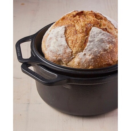 Olla 2 en 1 en Hierro Fundido Curado Victoria 5.7L 26cm Olla 2 en 1 en Hierro Fundido Curado Victoria 5.7L 26cm