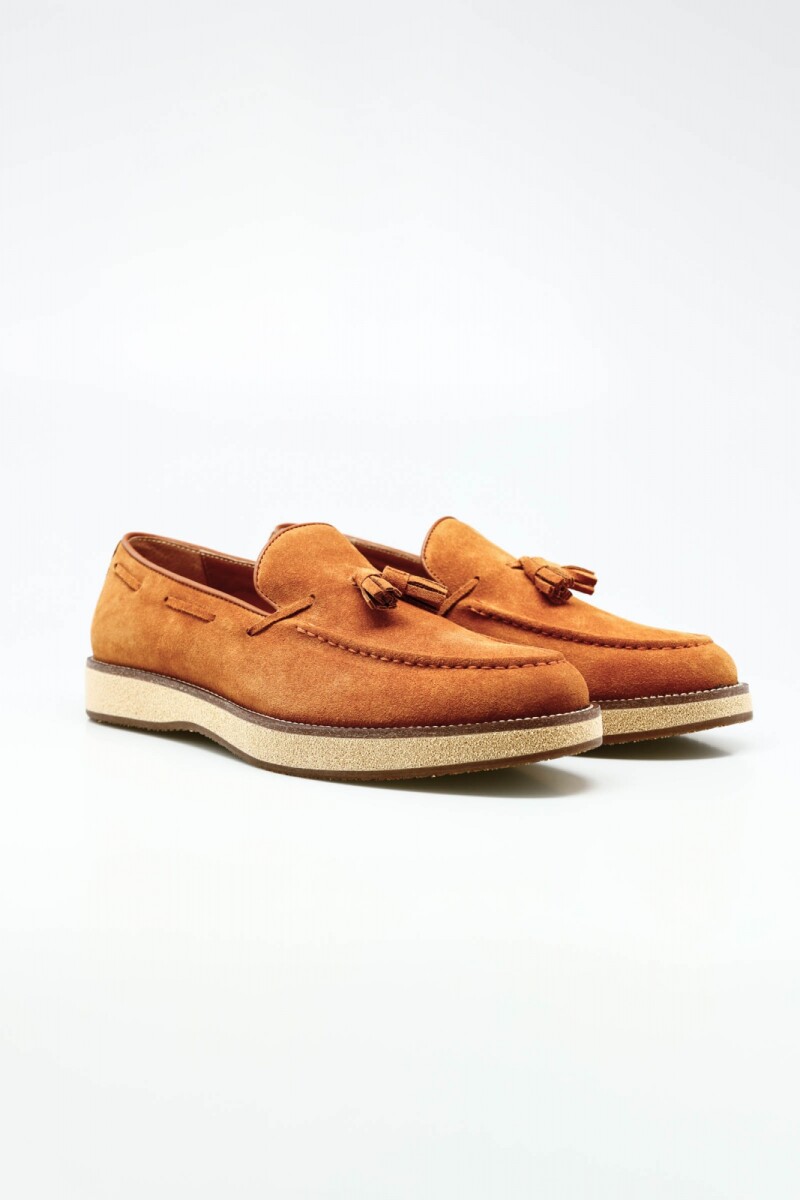 Mocasín Félix en gamuza 