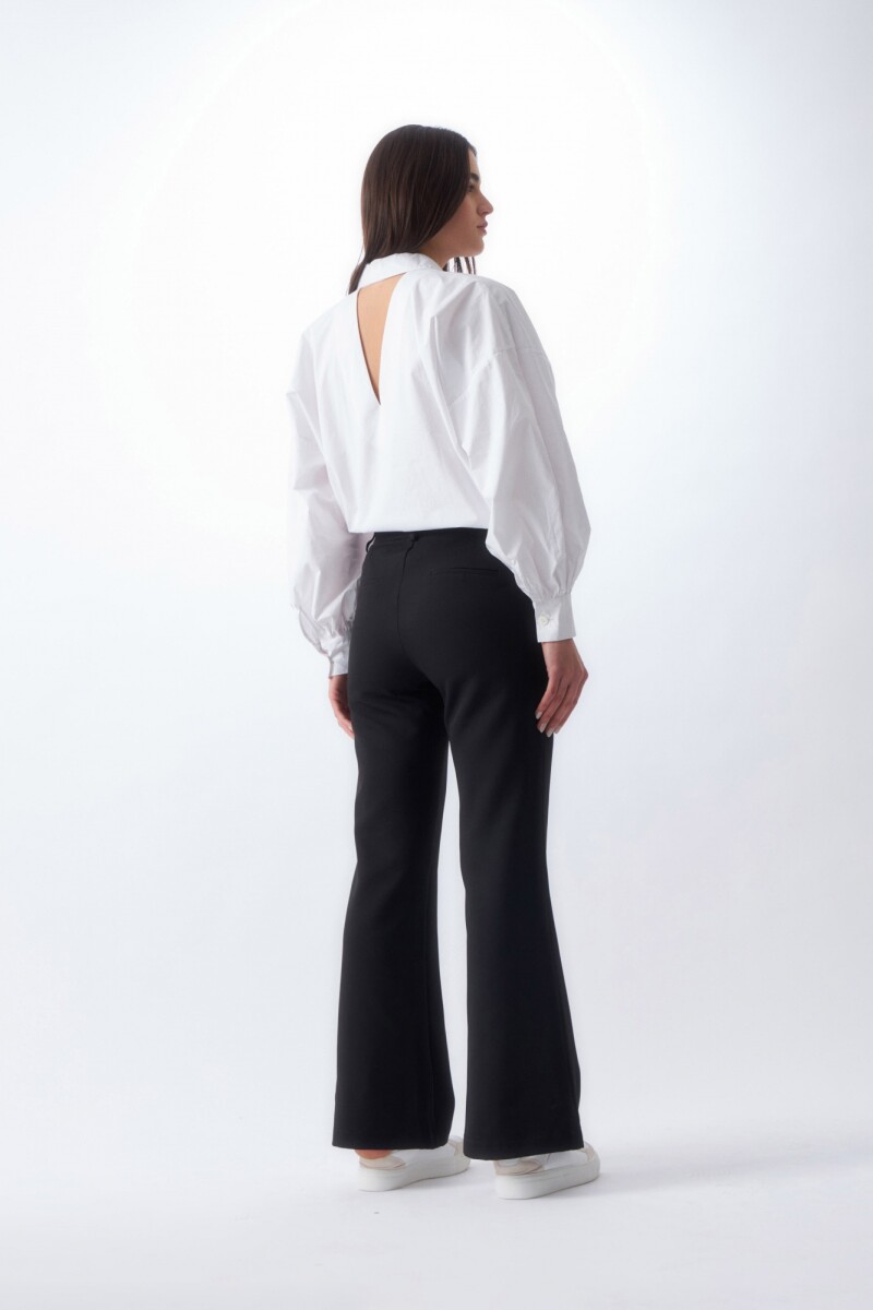 Pantalón flare negro