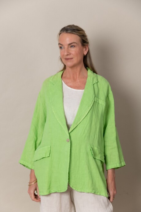 BLAZER DIARA Verde Manzana