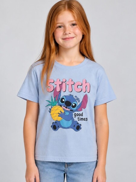 T-SHIRT N. SAILS 3445 NIÑA stitch CELESTE