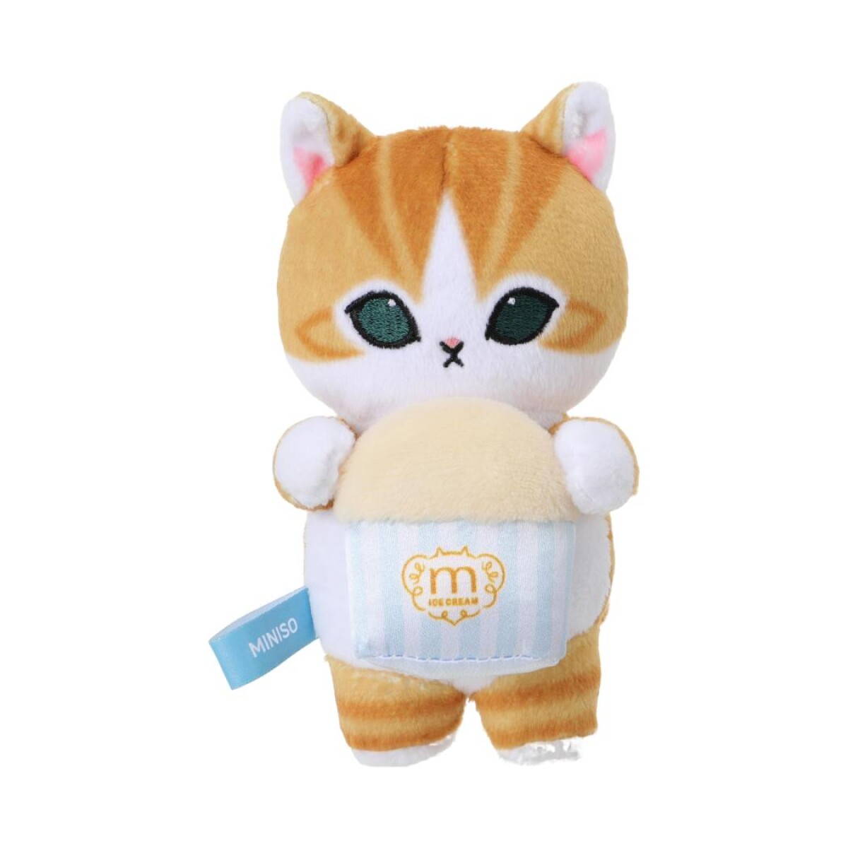 Peluche mini mofusand - amarillo 