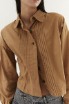 Camisa Smok Beige