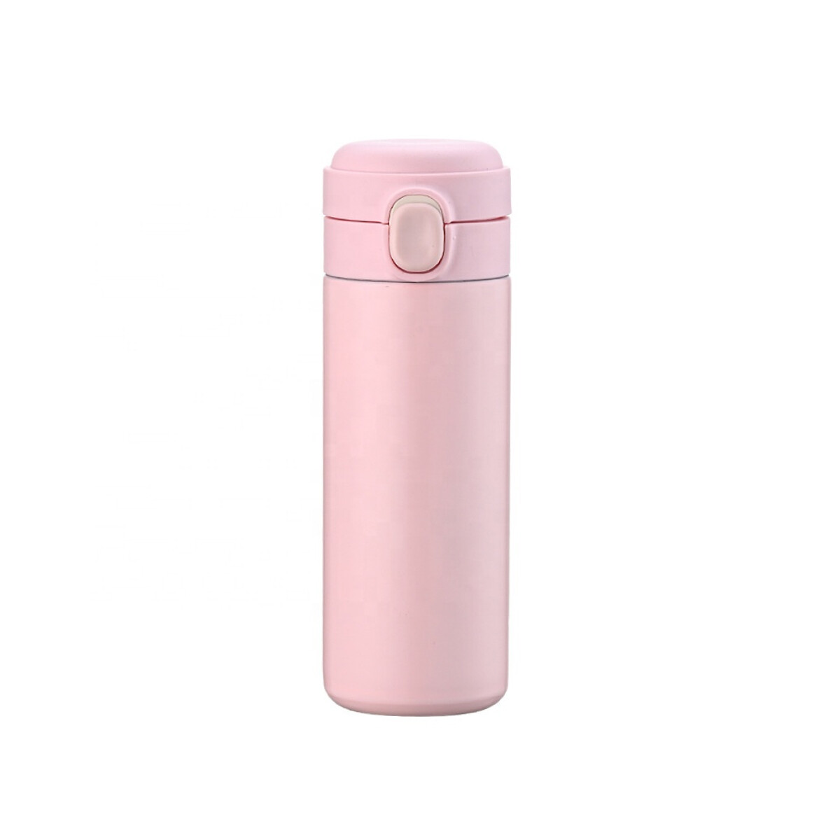 Termo Con Tapa 300 Ml - Rosado 