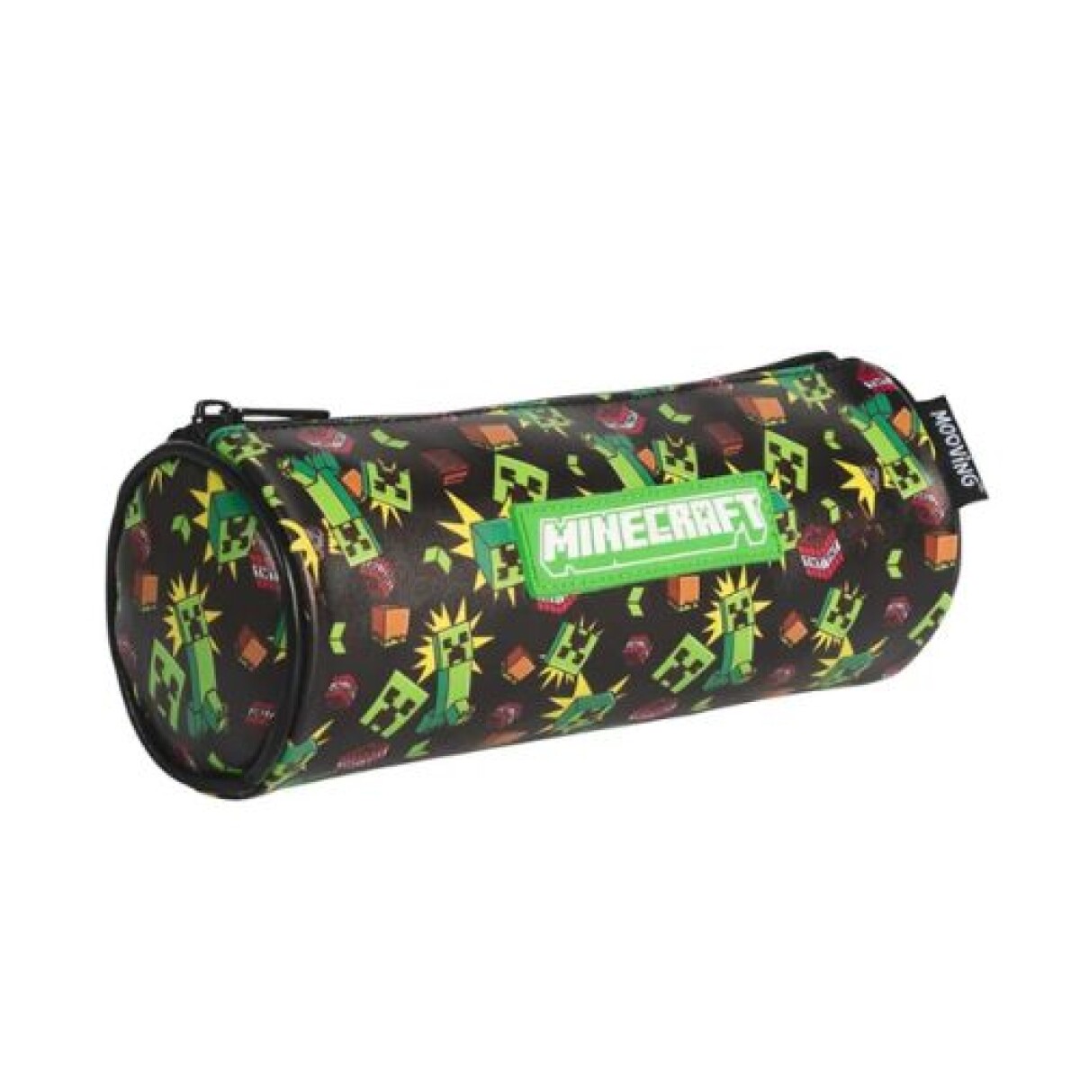 Cartuchera Mooving minecraft cilindrica - Cartuchera Mooving Minecraft Cilindrica 
