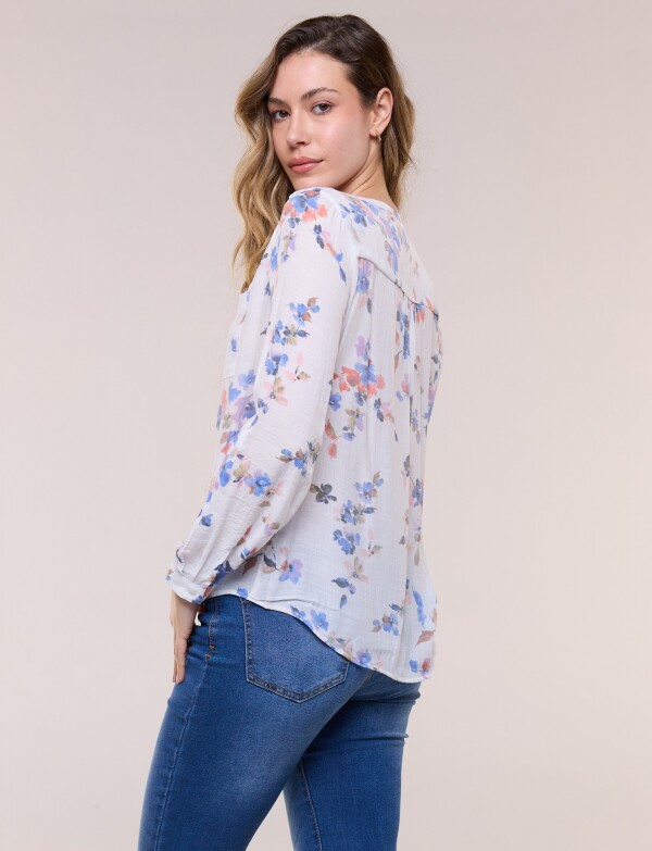Blusa Nudo BLANCO/MULTI