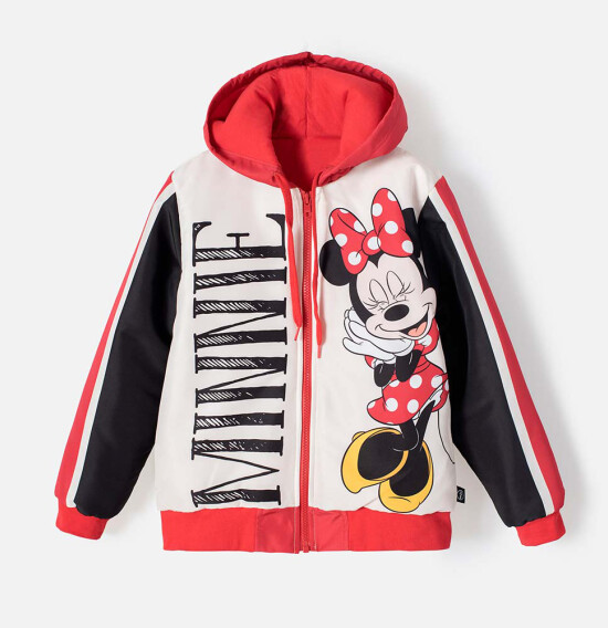 Chaqueta niña Minnie BLANCO Y NEGRO