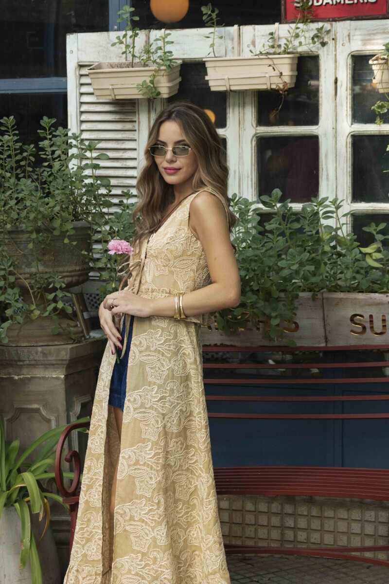 KIMONO SUMMER BEIGE KIMONO SUMMER BEIGE