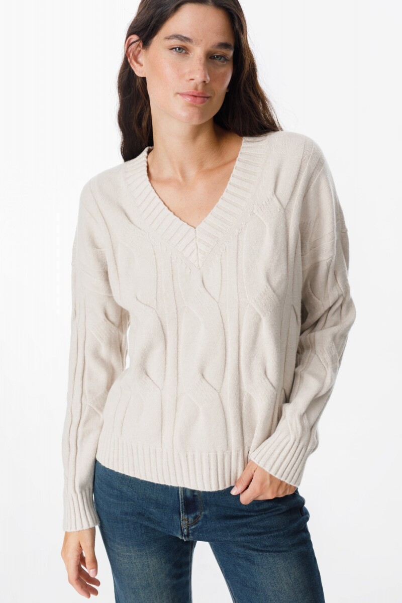 Sweater Corteza - Beige 