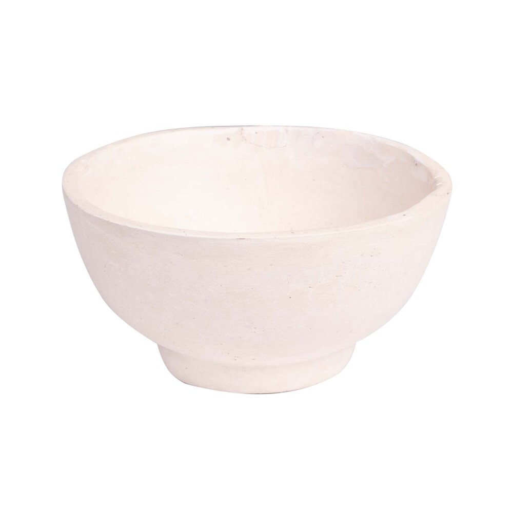 BOWL PAPEL MACHÉ PAPEL-ARTESANAL NATURAL-BEIGE 8717