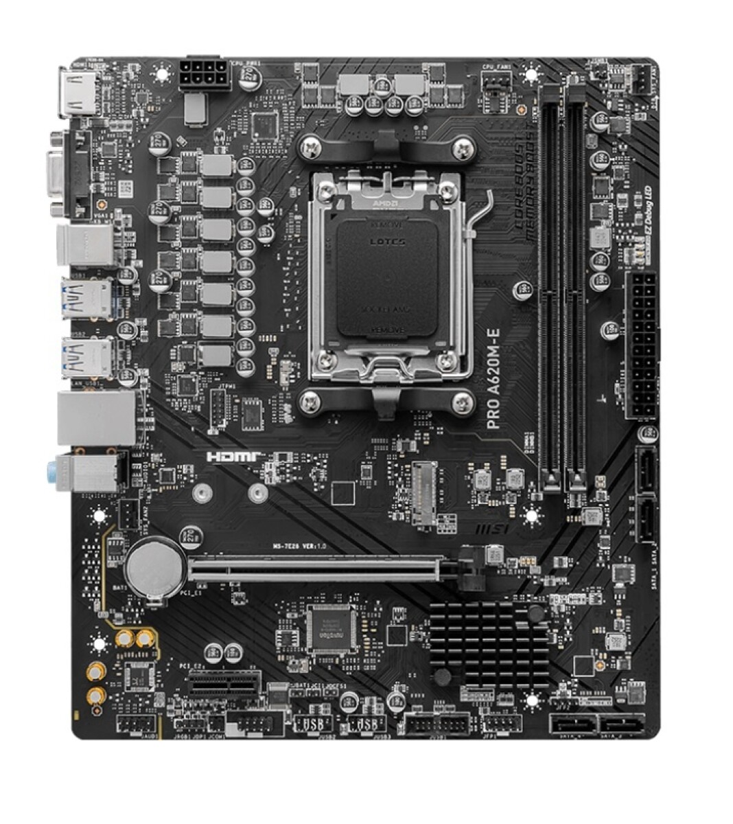 Mother Msi Pro A620M-E AM5 