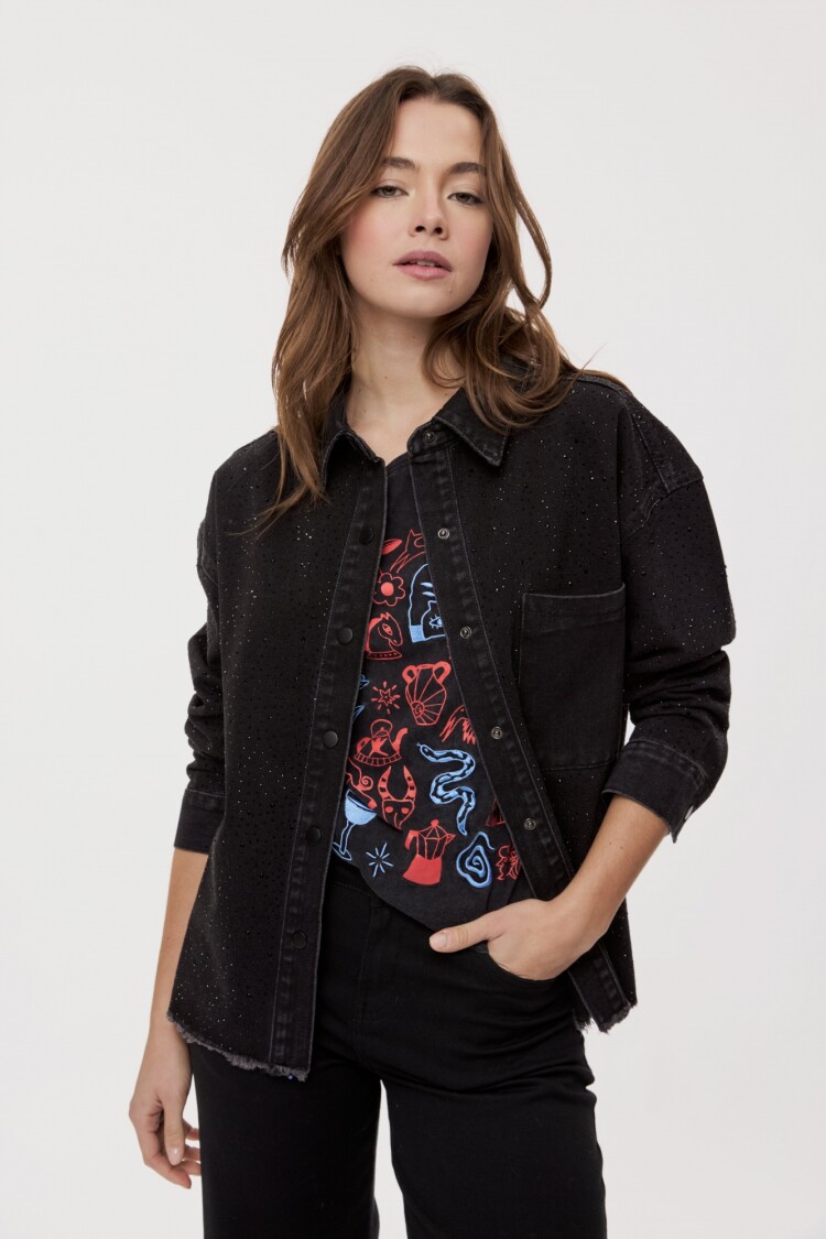 SOBRECAMISA BRISHITE Negro