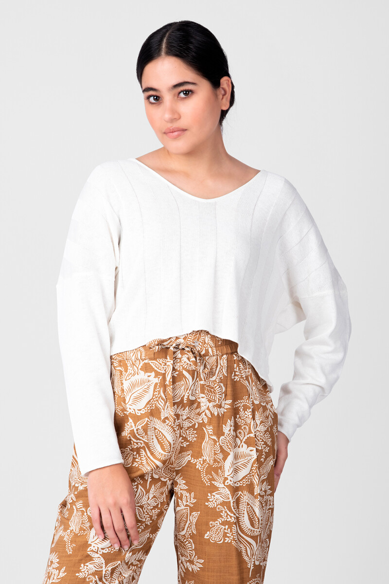 Sweater Abaet - Marfil / Off White 