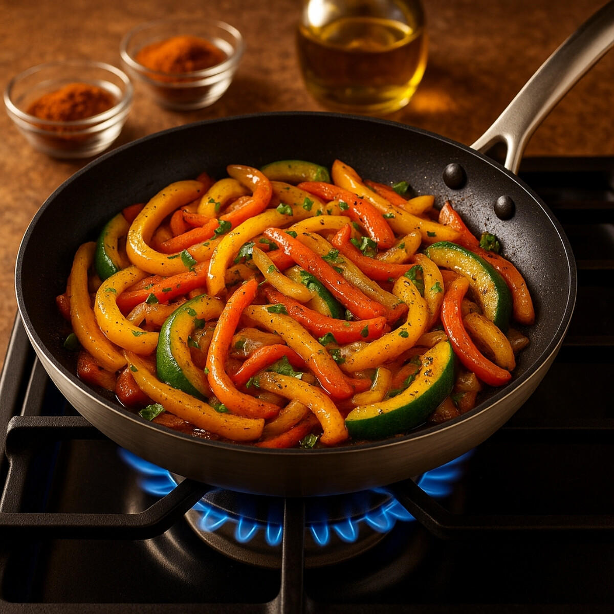 Sarten Antiadherente 20 cm Aluminio Ozti 