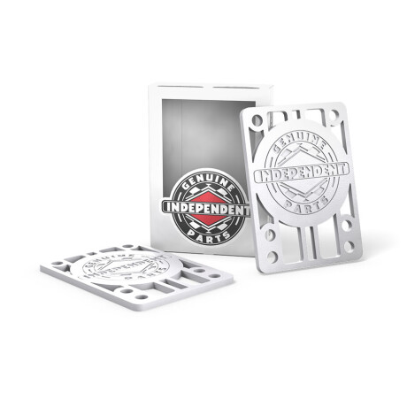 Risers Pads Independent 1/8" White Risers Pads Independent 1/8" White
