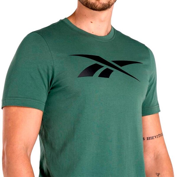 Remera Reebok Vector Tee Verde