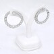 Antiguo Par De Caravanas En Platino Y Diamantes 6 Ct 1930-1950'S Antiguo Par De Caravanas En Platino Y Diamantes 6 Ct 1930-1950'S
