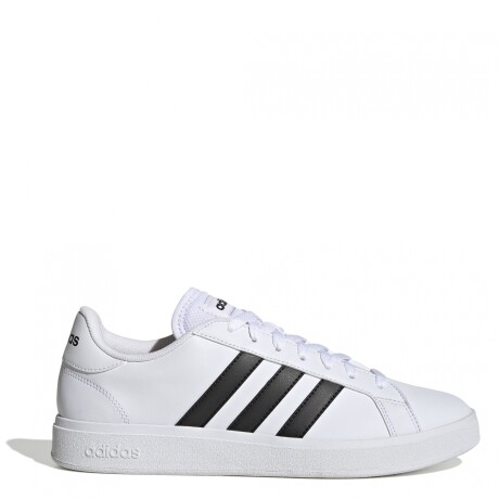 Championes de Hombre Adidas Grand Court Base 2.0 Blanco - Negro