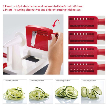 Cortador de Frutas y Verduras Spiro Plus Westmark Cortador de Frutas y Verduras Spiro Plus Westmark