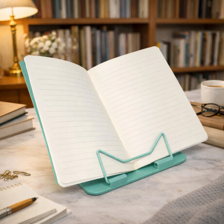 Soporte para libros o tablet 24x16cm Verde