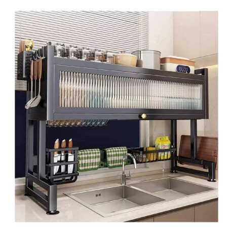 Escurridor secaplatos 85 cm metálico con puerta Escurridor secaplatos 85 cm metálico con puerta