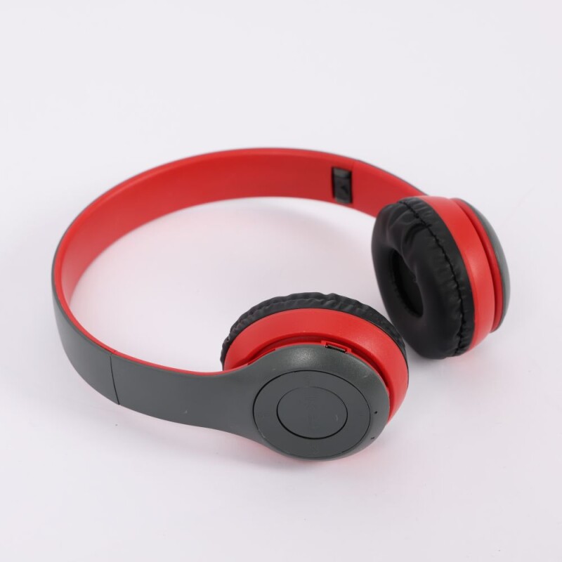 Auriculares Inalambricos Bluetooth P47 De Vincha Economicos Rojo Auriculares Inalambricos Bluetooth P47 De Vincha Economicos Rojo