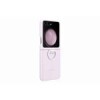 Funda Samsung Silicone Case con Anillo para Galaxy Z Flip5 Lavender