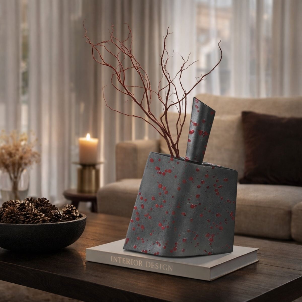 DECORACION JAPON Gris 