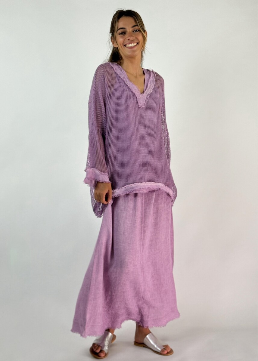 TOP AMAPOLA - VIOLETA 