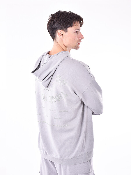 HOODIE TINCHO GRIS CLARO