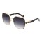 Lentes de sol De Acero Inoxidable Cuadrado Premium Gradiente/Dorado