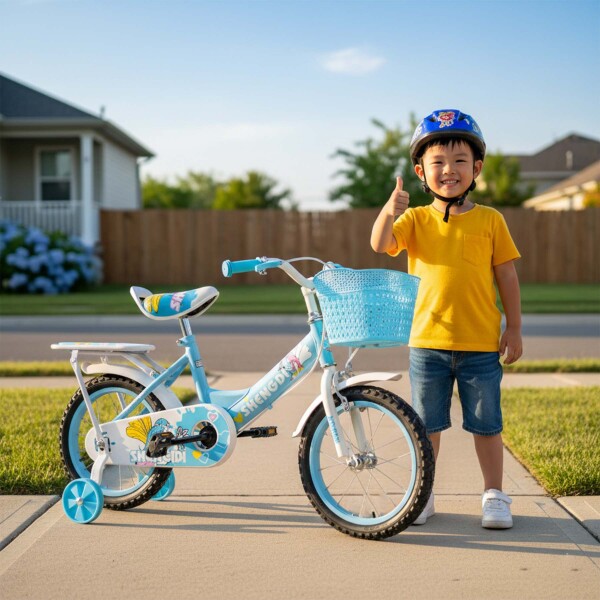 Bicicleta infantil Shengdi Rodado 14 Canasto Parrilla Hadas Bicicleta infantil Shengdi Rod 14 Canasto Parrilla Rueditas