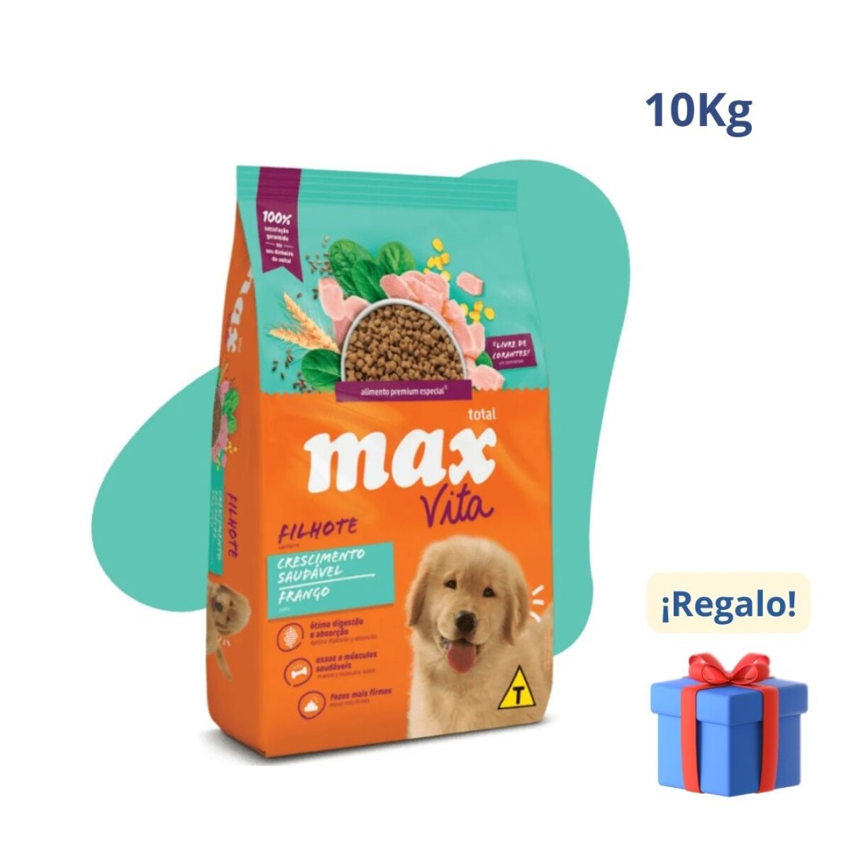 Max Perro Cachorro Pollo 10 Kg 