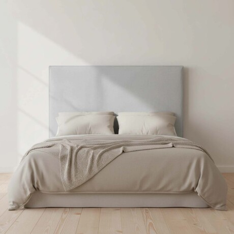 RESPALDO CON FUNDA 1 1/2 PLAZA TELA GRIS MARIA