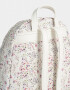 Mochilas Urbanas Mochila De Cuerina Con Charm - Estampado Flores