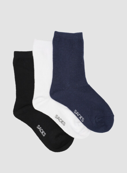 Pack x3 crew lisas niños jk Variante 31