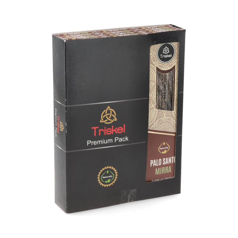 INCIENSO TRISKEL CAJA X12 Palo Santo/mirra
