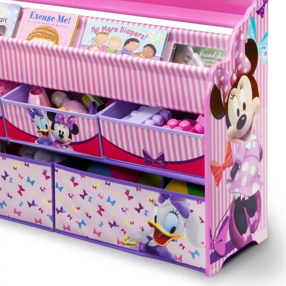 Organizador De Libros Y Juguetes - Disney Minnie Organizador De Libros Y Juguetes - Disney Minnie