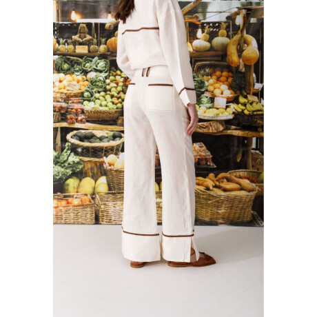 Pre Venta Pantalon Coco Manteca