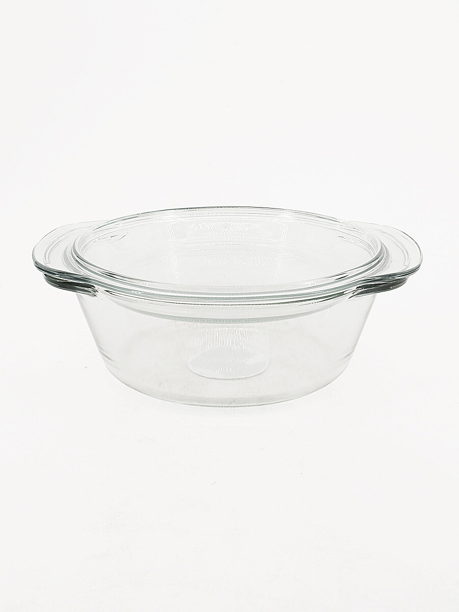 RECIPIENTE VIDRIO TEMPLADO - TRANSPARENTE 