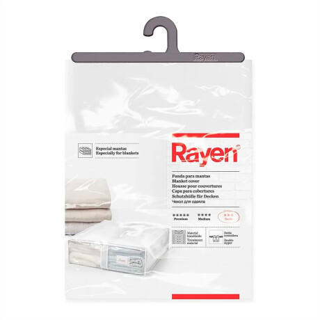 Funda Bolsa Organizadora Guarda Mantas y Acolchados Rayen Blanco