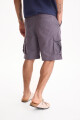 Bermuda De Gabardina Breeze Gris