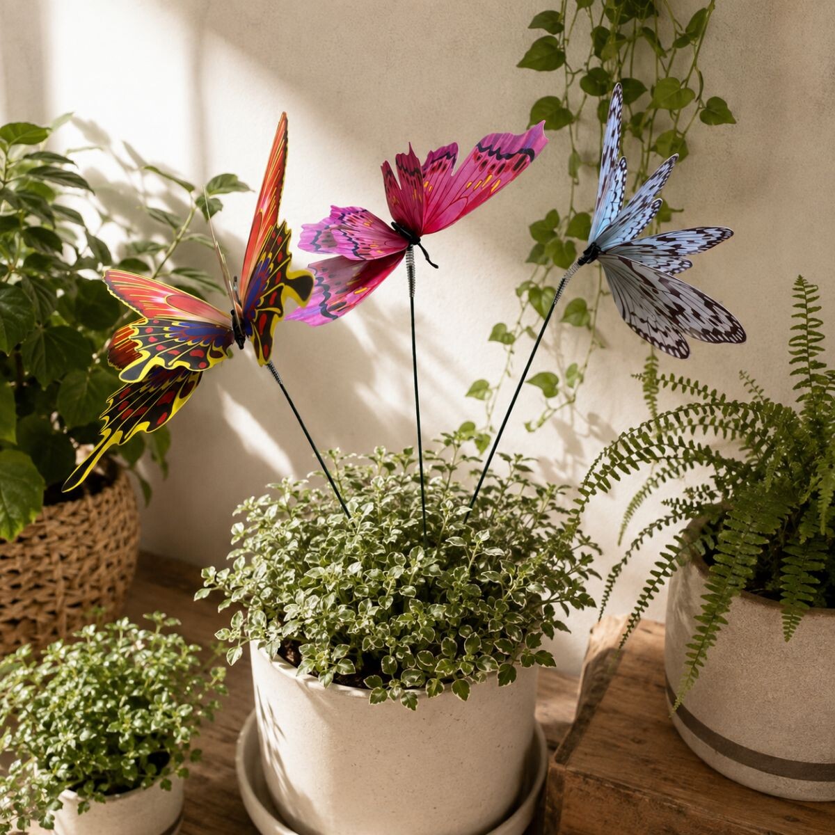 Mariposa con Resorte x12 