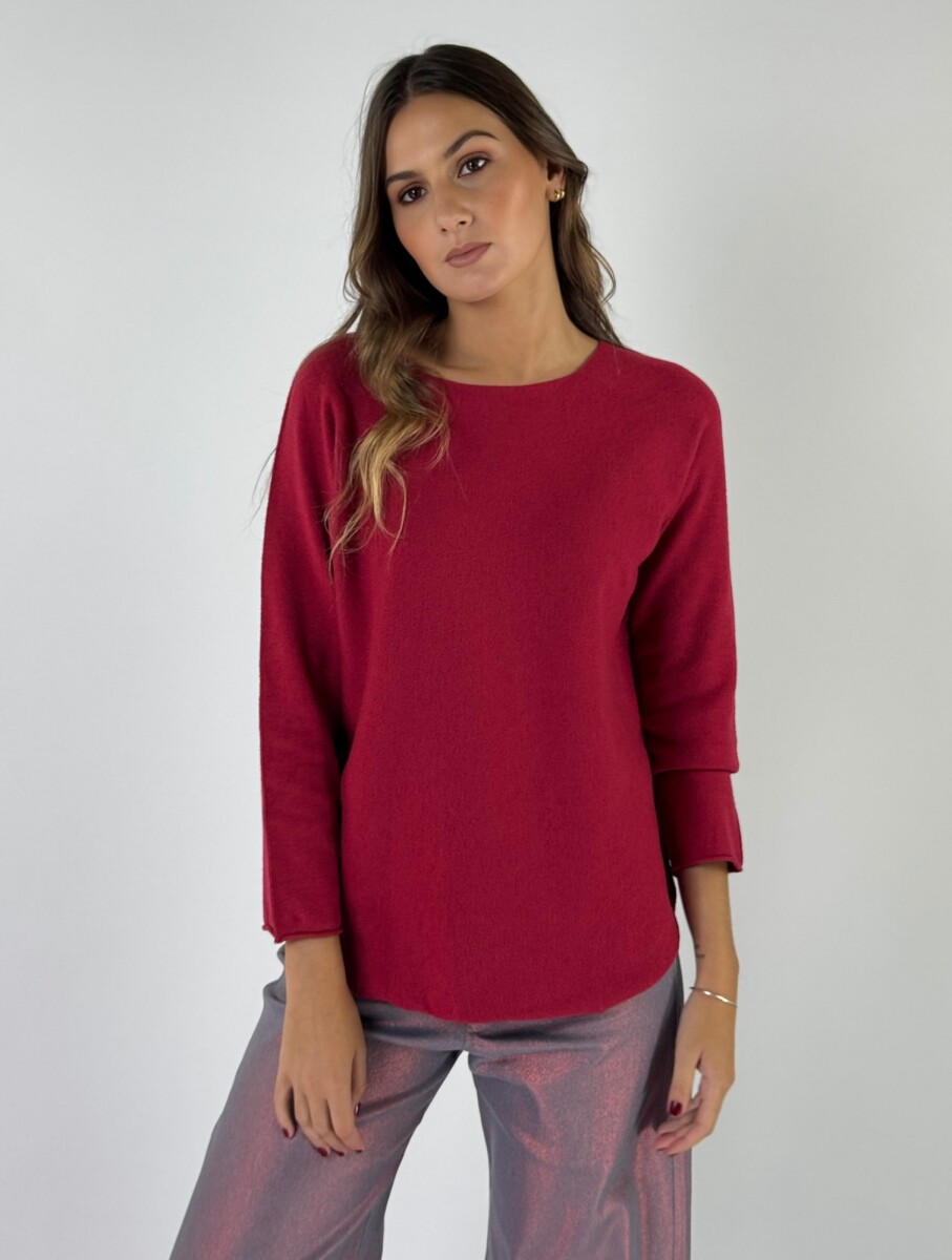 SWEATER BEZERRA - ROJO 