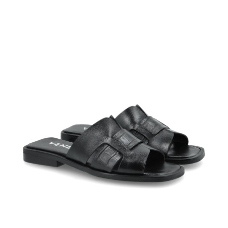 SANDALIAS VENET - CUERO GRANGER NEGRO